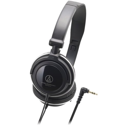 Portable On-ear Headphone Black