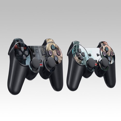 Final Fantasy Design Skin Decal Sticker for the PS2 (Playstation 2) Controller (2pcs in 1)