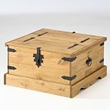 Mexico Möbel Truhentisch im Mexiko Stil, Pinie massiv