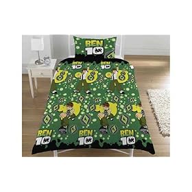 Zap Ben 10 Duvet, Rotary, Single