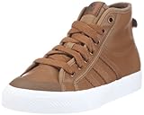 Adidas Nizza Hi Leder Schuh gefüttert Dunkelbraun 45