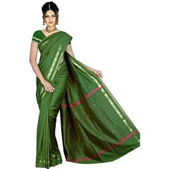 Bollywood Sari Kleid Gr�n Vis115