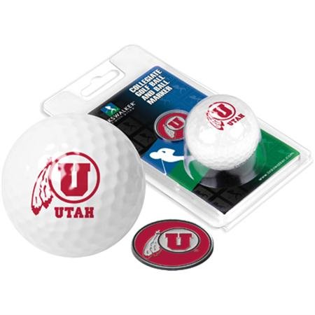 Utah Utes Ncaa Collegiate Logo Golf Ball Ball Marker