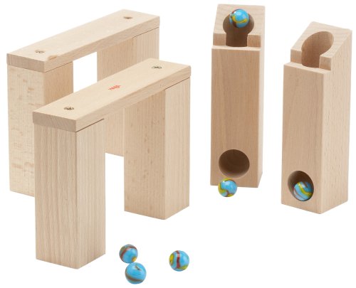 Childrens Toyshop  Toys : Marble Run Reverse Running Block Set