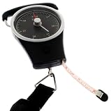 7dayshop - Analogue Mechanical Luggage Scales (Up to 35KG) - Includes 1m Fiber Measuring Tape