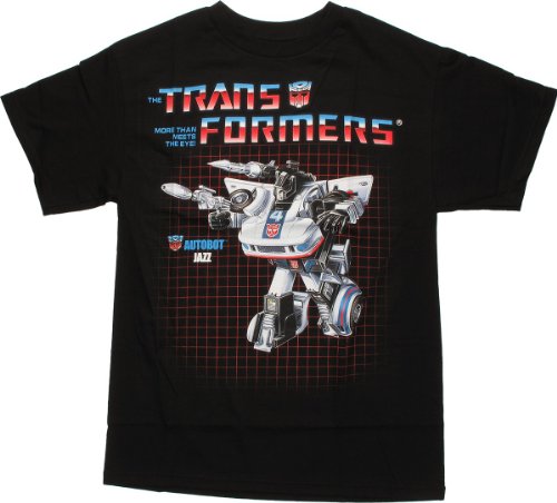Transformers Jazz Bolt Adult T-Shirt
