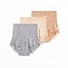 Shangmu Women's Hi-Waist Shapewear Brief Seamless Firm Anti Bacterial Shaper Panty (flesh color)