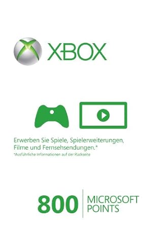 Xbox Live - 800 Microsoft Points [Download]