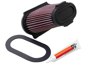 K&N FILTER YA-6601 Yamaha High Performance Replacement Air Filter
