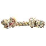 2 Knot Large Tug Rope Bone - Multi Color (8 inch)