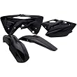 Acerbis Replacement Plastic Kit - Black , Material: Plastic 2084600001