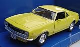 1968 Chevrolet Camaro Z28 in Yellow Scale Model