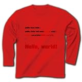 Hello, World!(Java) 長袖Tシャツ java