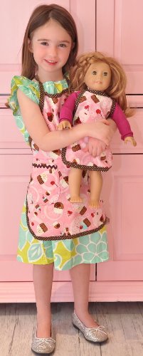Girl & Doll Cupcake Aprons