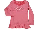 Barbie Long Sleeve Ruffle Bottom Shirt