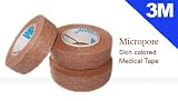 MICROPORE TAN 1 X 10 YD TAPE, One Box of 12 rolls