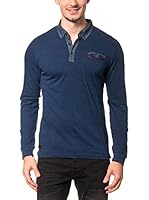 AMERICAN PEOPLE Polo Study (Azul)