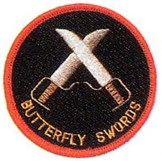 Butterfly Swords Patch