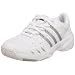 adidas Women's Tirand III Tennis Shoe,White/Silver/Black,8 M