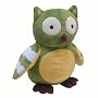 Lambs and Ivy Enchanted Forest Plush Owl, Green