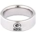 Team Titanium Green Bay Packers Logo Ring