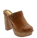 JEFFREY CAMPBELL CHARLI TAN LEATHER