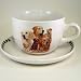 24oz Dog Breed Soup Mug and Saucer - Retriever