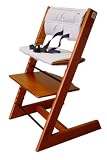 HippoSmile Happy Hippo High Chair - Teak Color