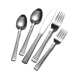 Farberware Triad 48-Piece Stainless Steel Flatware Set, Service for 8