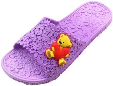 House Rubber Slippers for Women (Purple)