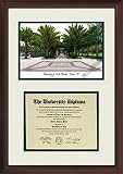 University of South Florida Scholar Scholar Mahogany Framed Lithograph w/Diploma Opening