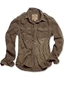 Surplus Raw Vintage Checkered Hemd oliv/bronze langarm