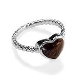 FOJO's Genuine Tigerseye Rope Ring