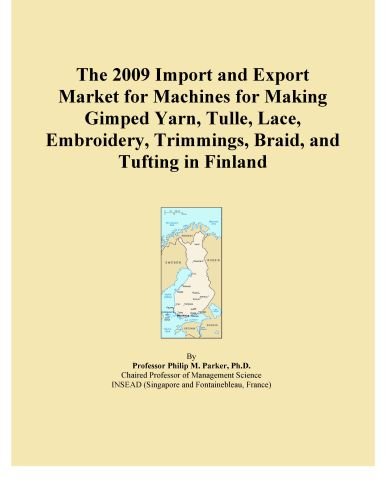 The 2009 Import and Export Market for Machines for Making Gimped Yarn, Tulle, Lace, Embroidery, Trimmings, Braid, and Tufting in Finland
