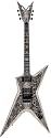 Dean Stealth Floyd Rose Electric Guitar with Case (Snake Skin Graphic