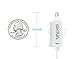 Apple MFi Certified iPhone Car Charger - Skiva 12W 2.4Amp PowerFlow Rapid Car Charger with integrated 3.2ft 8-pin Lightning Cable for iPhone SE 6s 6 plus 5s 5c, iPad Air mini Pro, iPod touch 8 & more