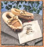 Tan Sheepskin Teepee Creeper Slippers Without Sole (400 Womens 10-11 or Mens 8-9)