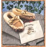 Tan Sheepskin Teepee Creeper Slippers Without Sole at Aspen