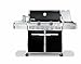 Weber 1781301 Summit E-650 Propane Tuck-Away Rotisserie Grill, Black