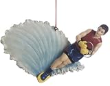 Slalom Skiing Water Skier Christmas Ornament #837894