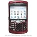Blackberry Curve 8320 Unlocked GSM Smartphone - WiFi Support, QWERTY Keyboard, Speakerphone, Bluetooth, Instant Messaging, Red (Refurbished)