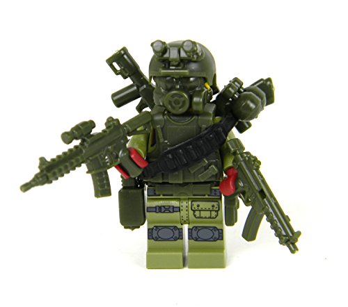 Custom Special Forces Commando (SKU27)- Battle Brick Custom Minifigure