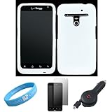 Flexible Frost White Silicone Back Cover Skin Case for Verizon Wireless LG  ....