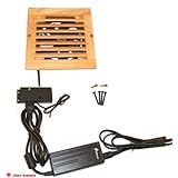 CabCool1201 Single 120mm Fan Cooler Kit with Custom Wood Grill/Thermal Controller