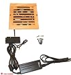 CabCool1201 Single 120mm Fan Cooler Kit with Custom Wood Grill/Thermal Controller