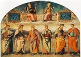 12X16 inch Perugino Pietro Prudence&Justice / Six Antique Wisemen