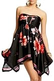 2b Exotic Bloom Asymmetrical Dress - EXOTIC BLOOM (M)