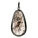 Dendritic Agate and Sterling Silver One of a Kind Pendant