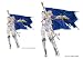痛車ステッカー 　歌は祈命（いのち）（ＳＳ）サイズ  劇場版マクロスF～サヨナラノツバサ～(C)2011 ビックウエスト／劇場版マクロスF製作委員会