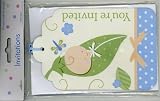 Sweet Pea Baby Shower Invitations, Set of 8